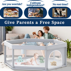 Jaobeem 360 visibility allows busy parents to supervise without interruption.