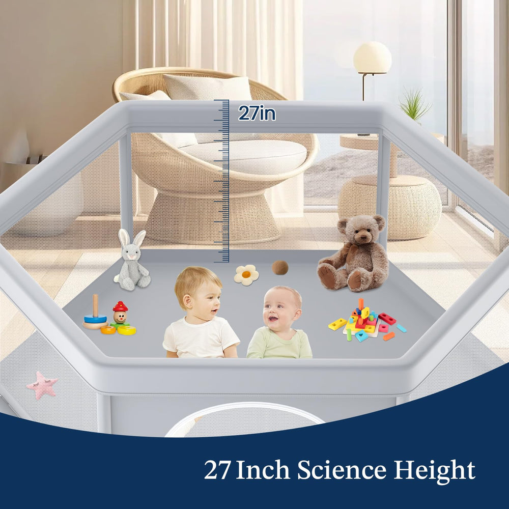 Jaobeem machine-washable fabric ensures easy cleanup after playtime.