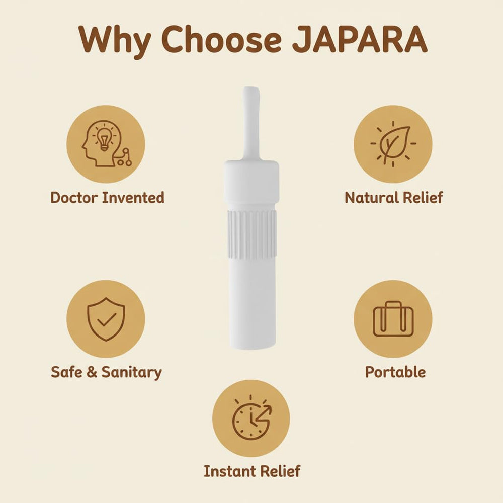 JAPARA medical-grade silicone safe material BPA-free and latex-free illustration.
