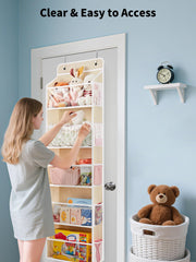 JARLINK five-shelf organizer designed for ample nursery and kid items