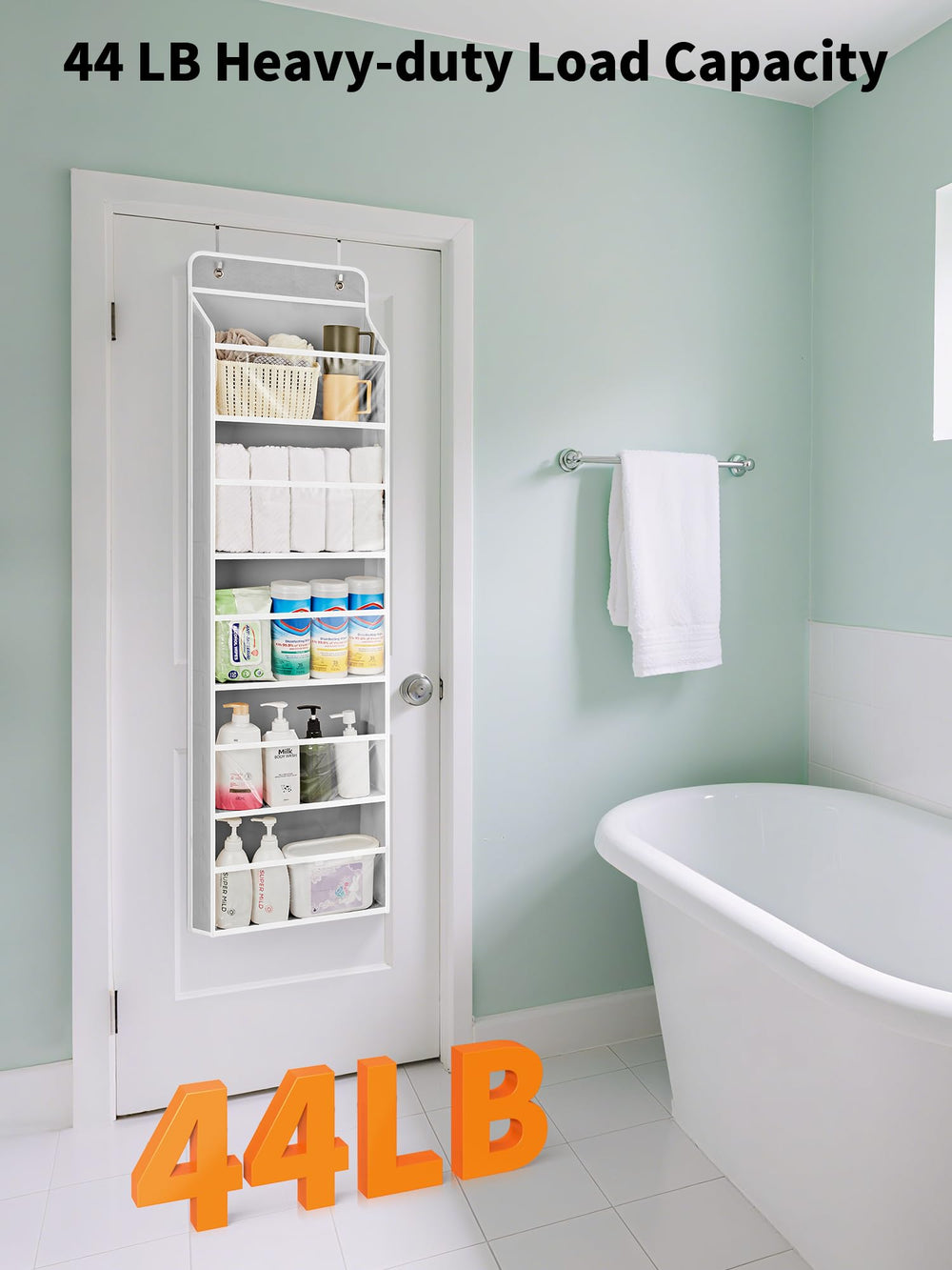 Jarlink toy storage organization diapers and bottles shows practical capacity.