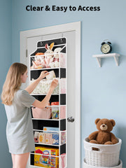 JARLINK reinforced-bottom shelves resist sagging, supporting up to 44 lbs.