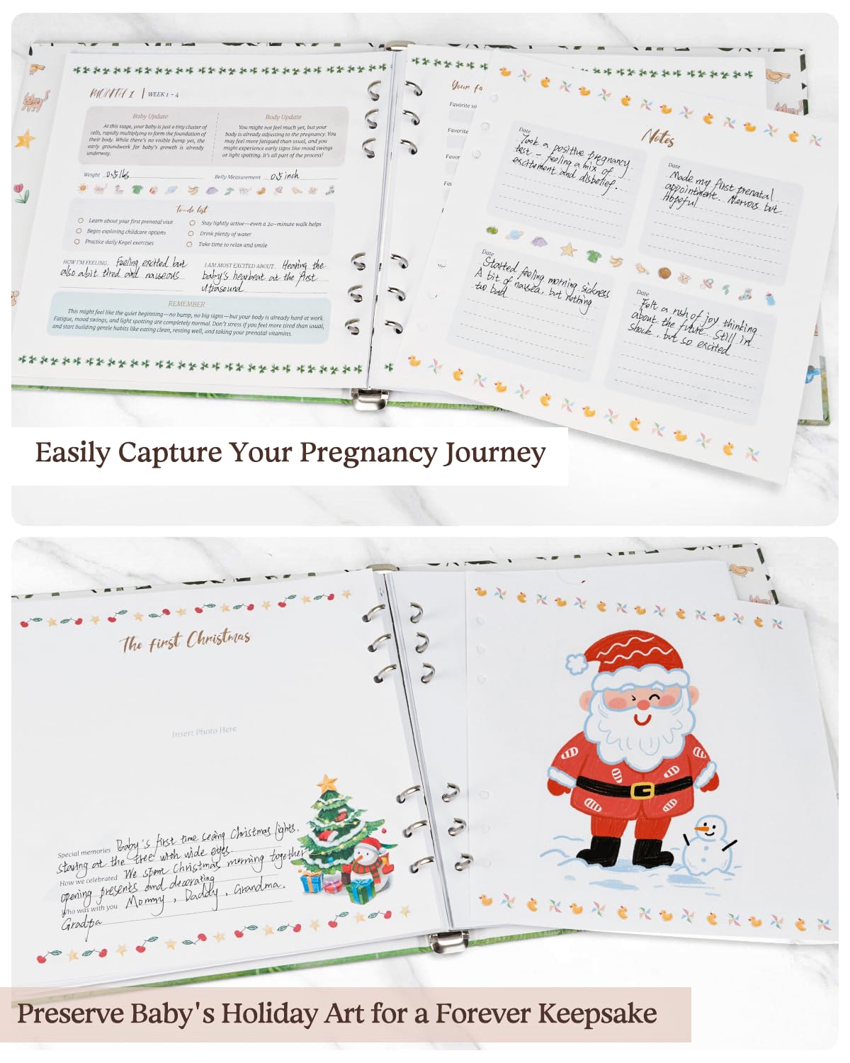 JARMAPOZ baby memory book arrives gift-ready with elegant packaging.