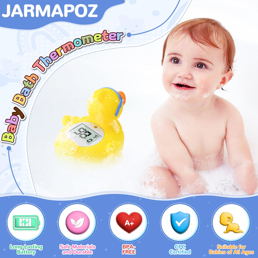 JARMAPOZ color-changing display duck provides quick temperature cues.