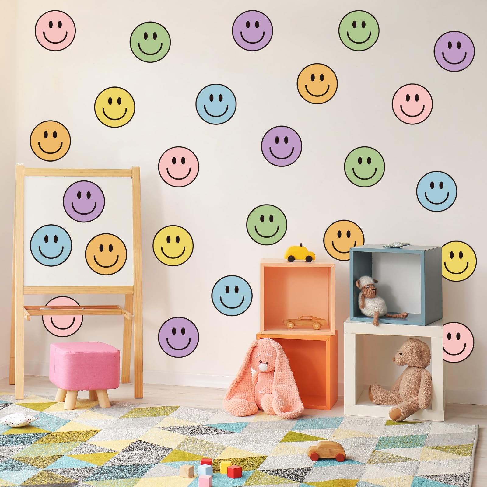 JarThenaAMCS bedroom decor boho smiles add cheerful vibe to any wall