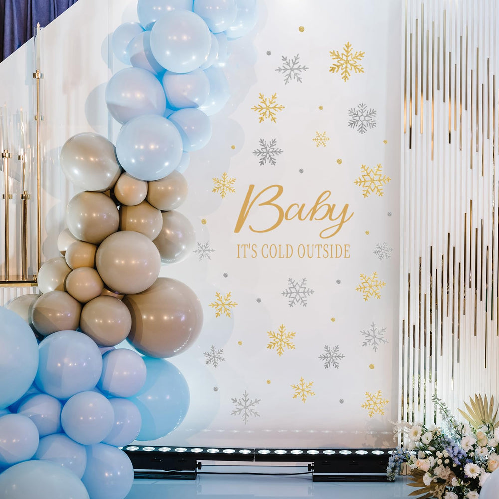 JarThenaAMCS four-piece set elevates Christmas party and gender reveal setups.