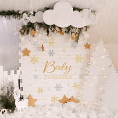 JarThenaAMCS PVC decal material ensures sturdy, fade-resistant backdrop for celebrations.