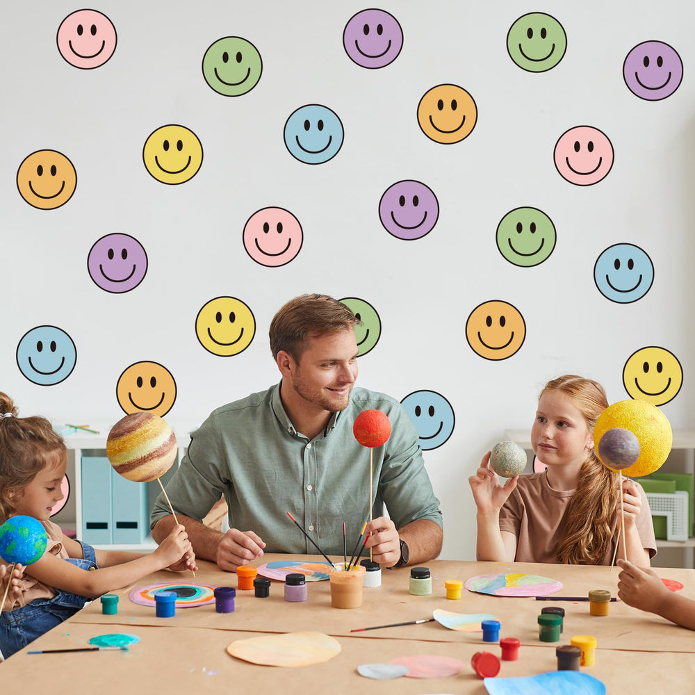 JarThenaAMCS PVC wall stickers with adhesive back for quick, clean decorating
