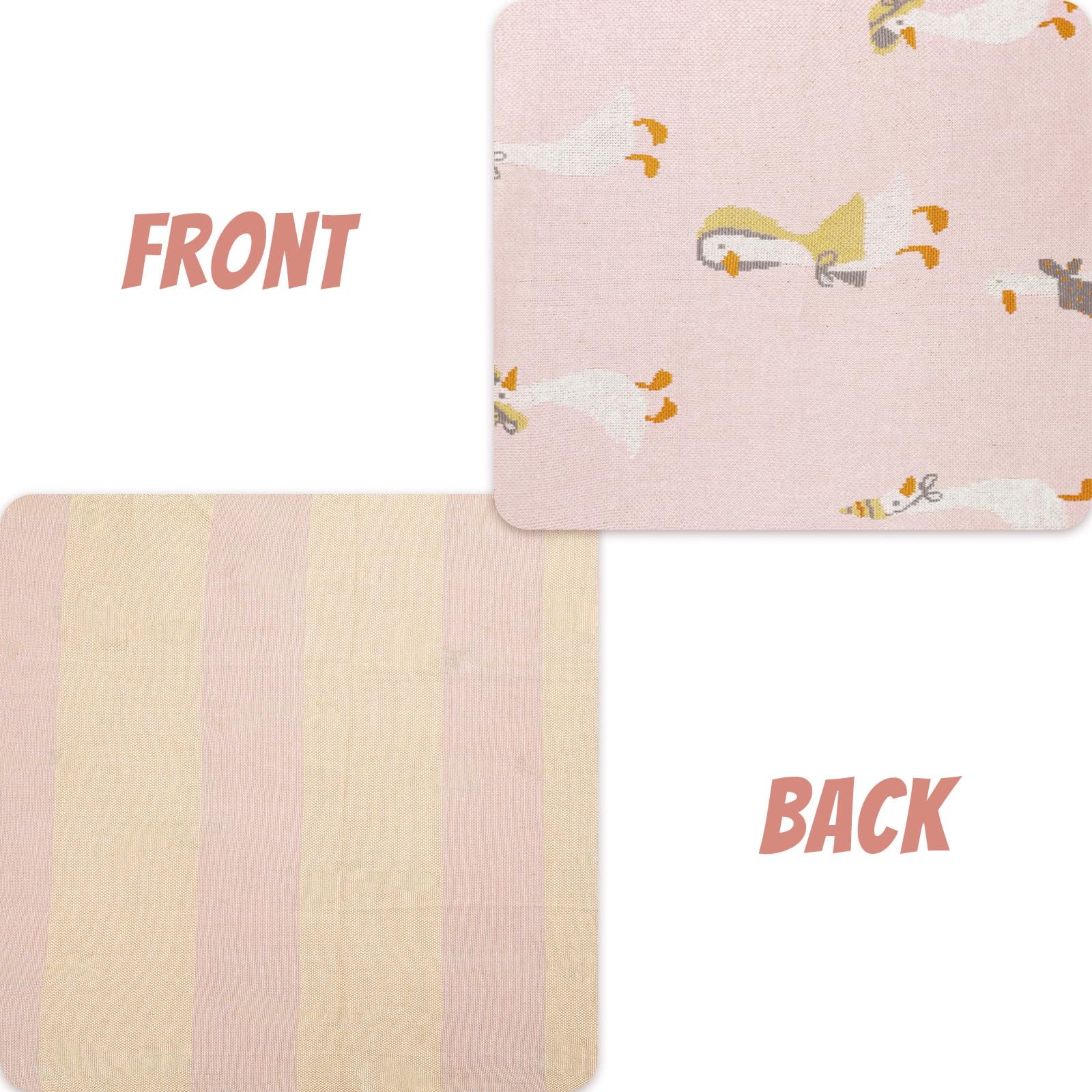 JarThenaAMCS soft cotton blanket texture close-up emphasizing durable, fade-resistant fabric.