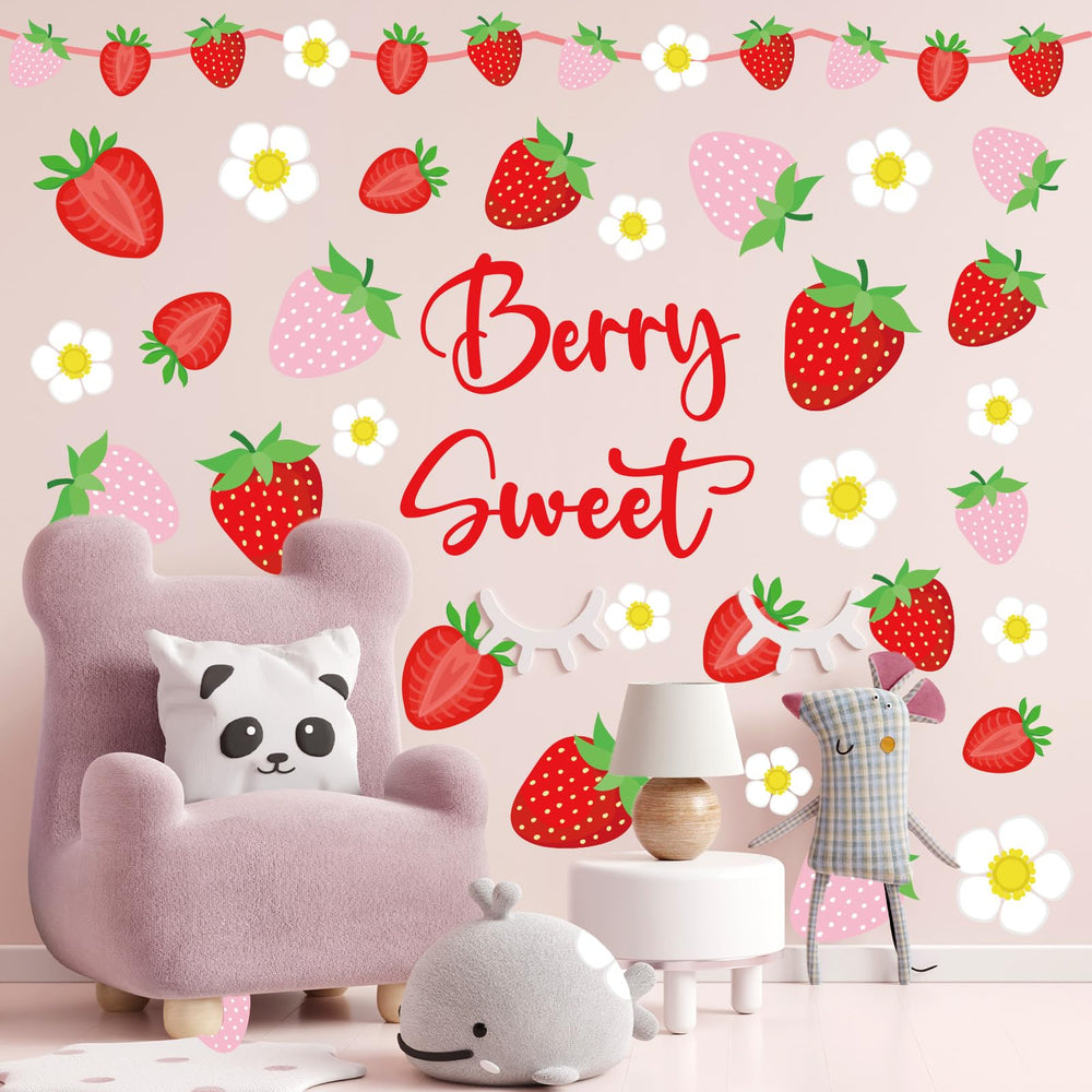 JarThenaAMCS wallstickers on wall demo demonstrates easy room makeover