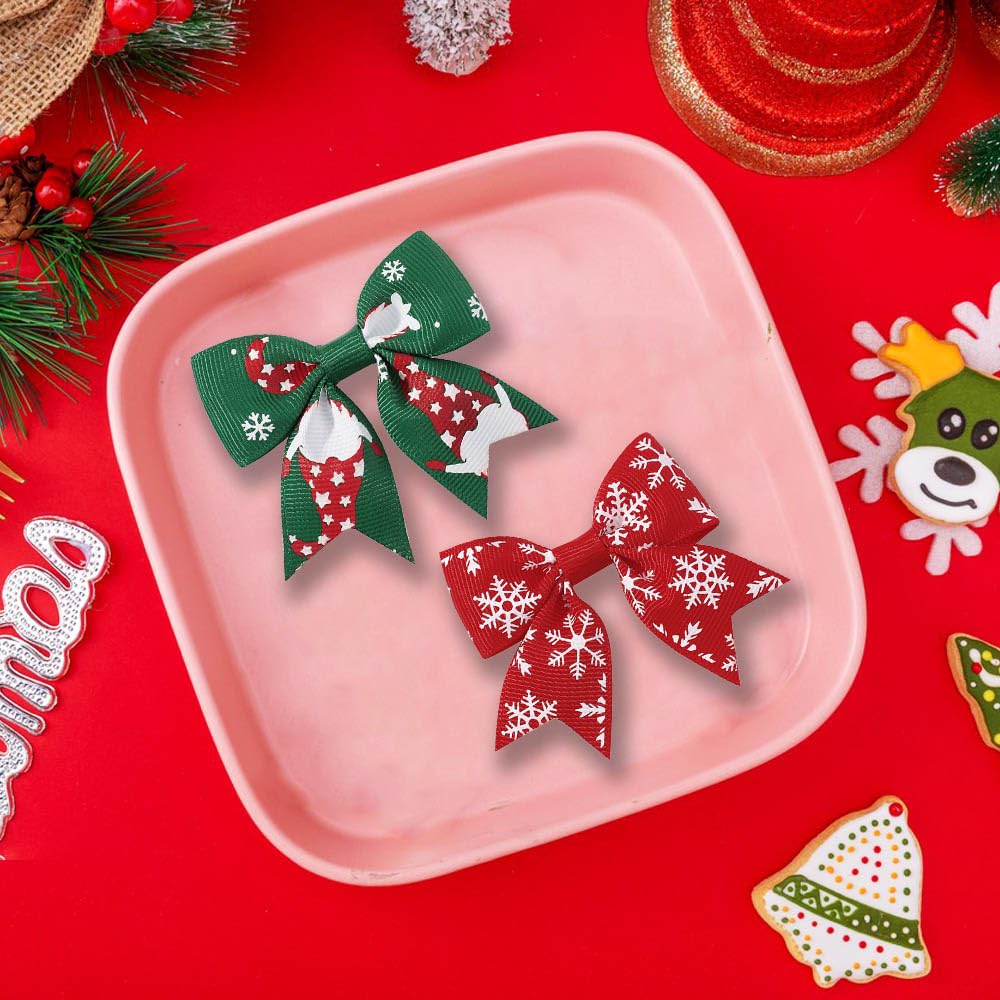 JATOMSSM multiple-uses Christmas bow—perfect for various festive looks.