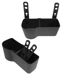 JAVOedge backseat dual cup and food holder in black keeps drinks secure and snacks accessible.