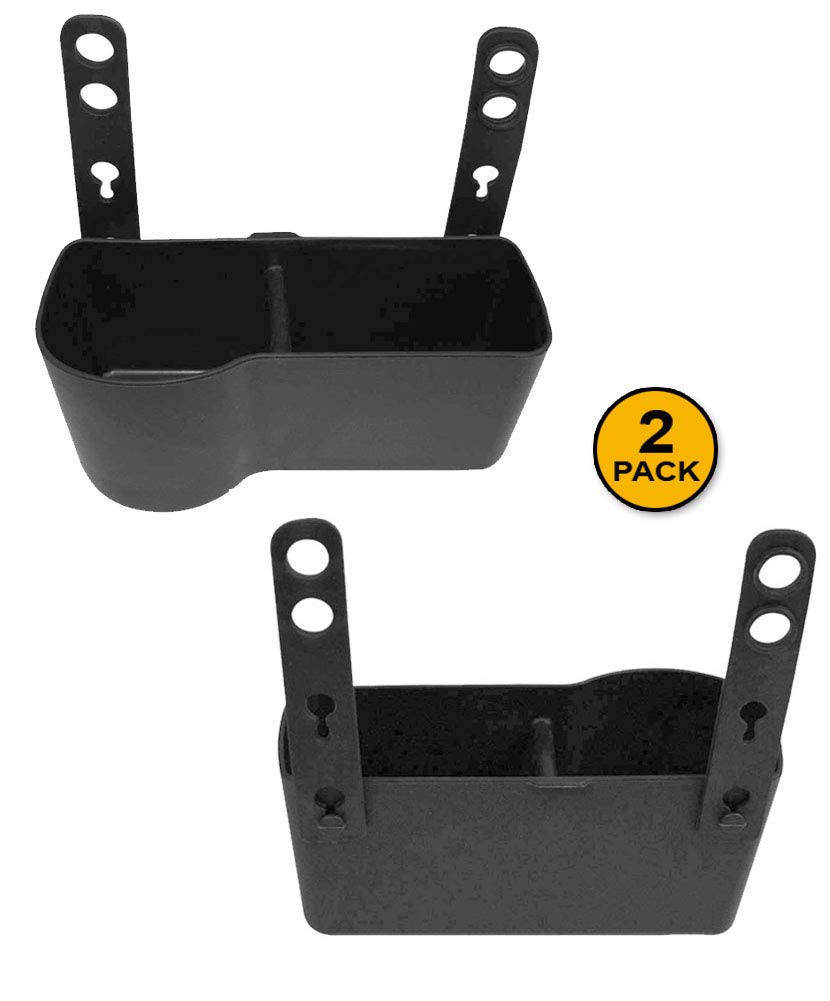 JAVOedge black car organizer keeps cups upright during bumps.