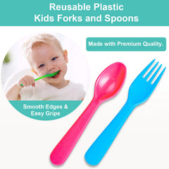 Jawbush kid fork 6.3 inches showing comfortable grip for independent eating.