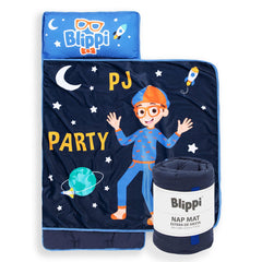 Jay Franco Blippi nap mat blue cover ideal for school naps and travel