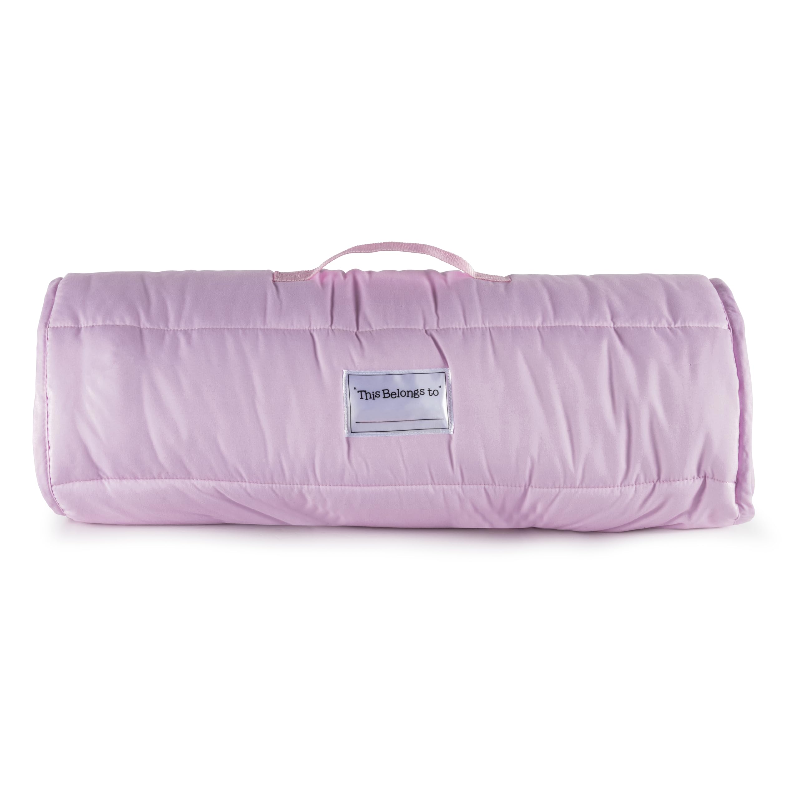 Jay Franco nap mat Velcro closure for secure, easy setup.