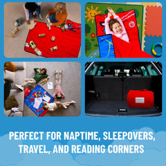 Jay Franco Spiderman nap mat 46x20 sleeping surface for comfy rest