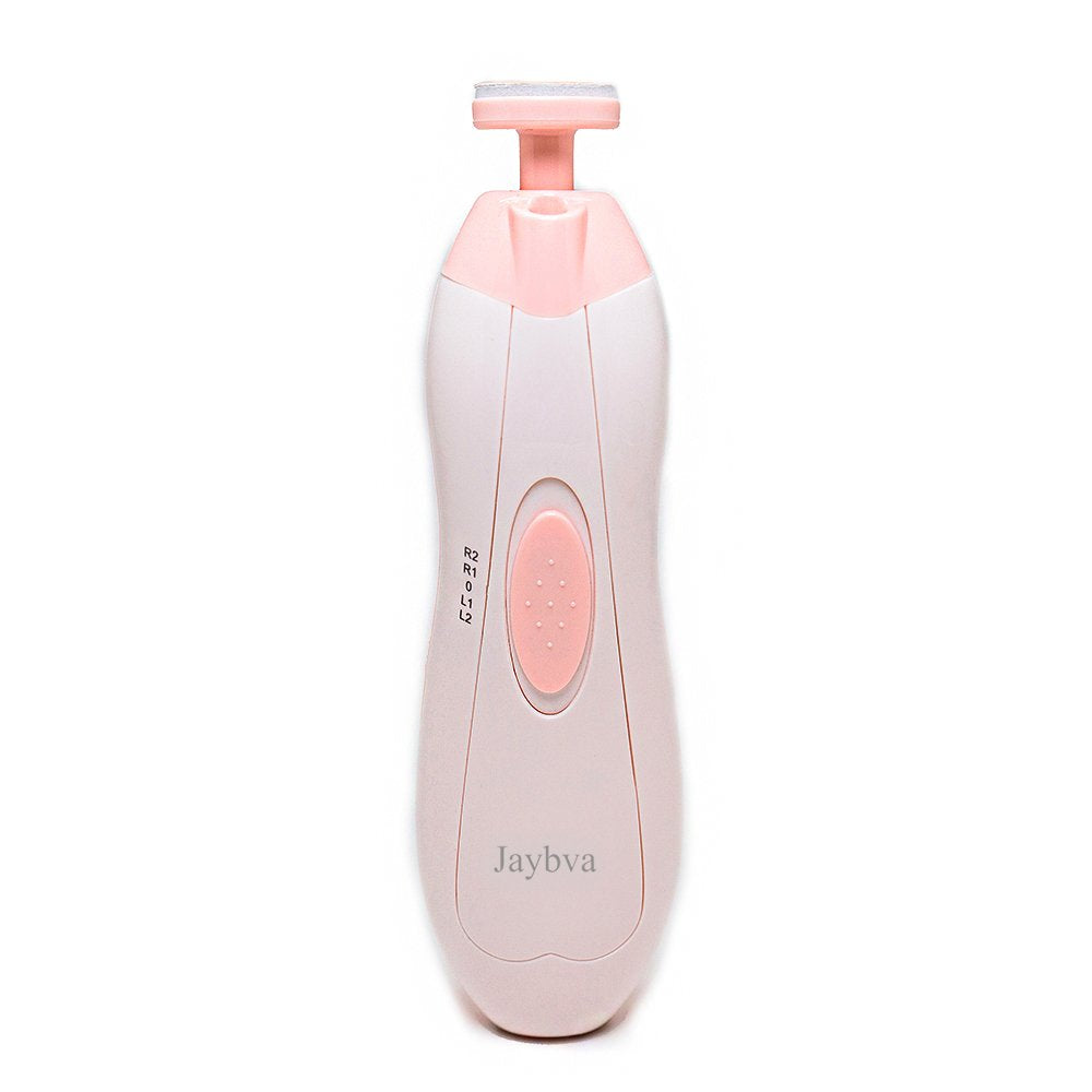 Jaybva yellow-base replacement pad for quick, safe maintenance of infant nails.