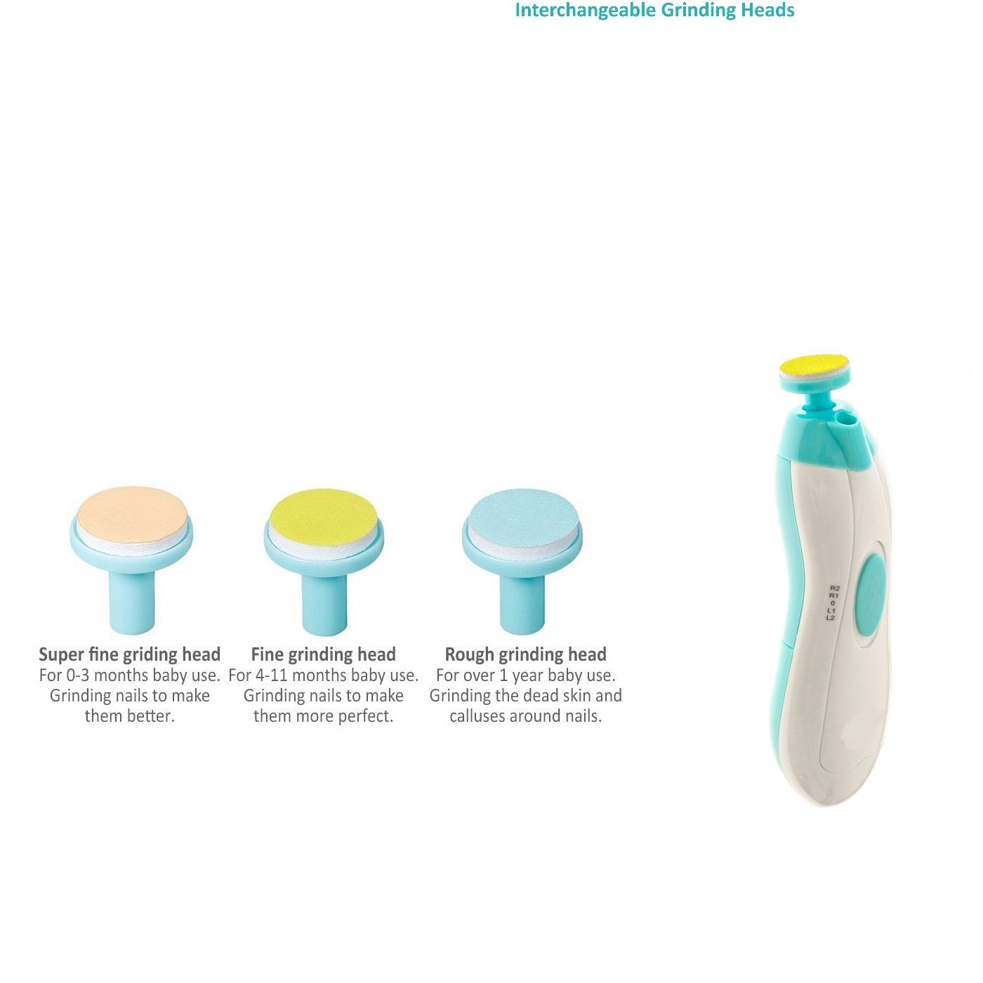 Jaybva replacement pads yellow pack designed for 4–6 months; smooth nail maintenance.