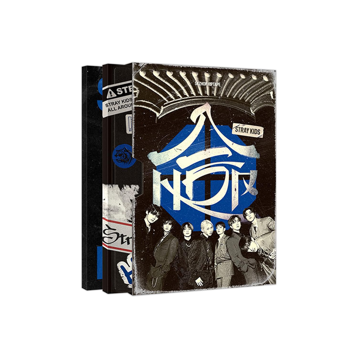 J BLANK Stray-Kids Skzhop Hiptape Hop cover art demonstrates premium packaging for collectors