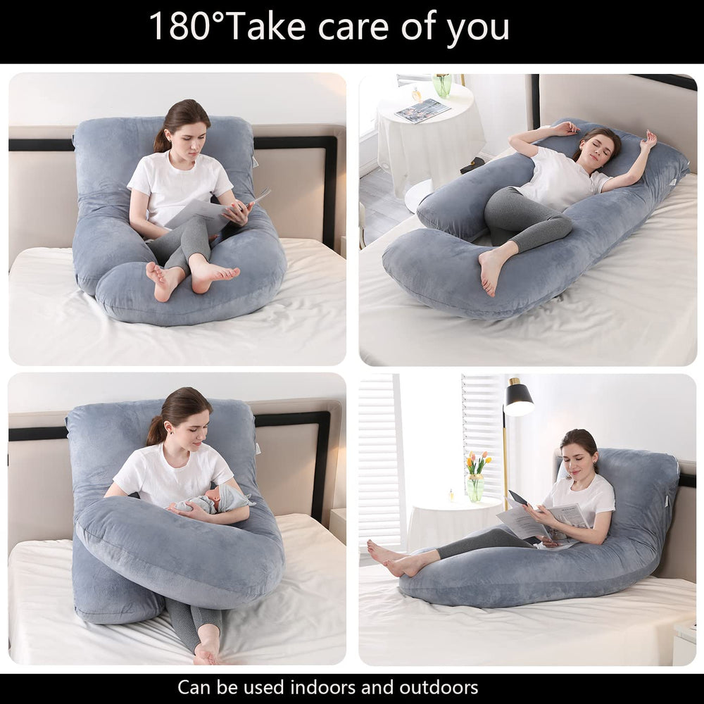 Jcickt velvet cover shows removable, easy-to-clean design for fresh sleep.