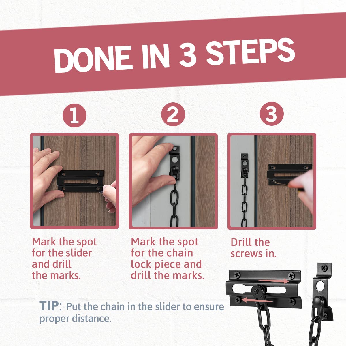 JD Jack N'Drill viewing and ventilation feature for safe door viewing