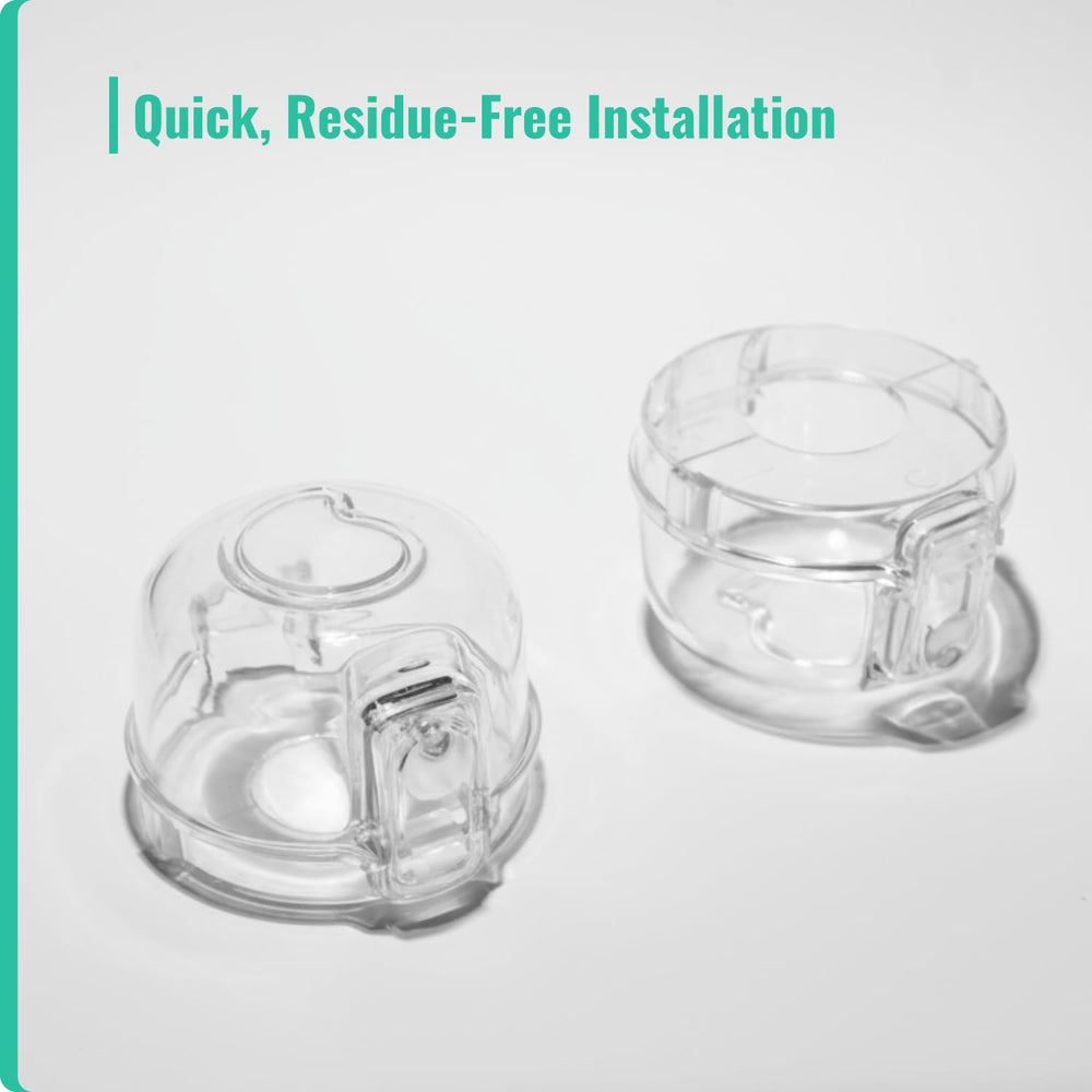 JDHDF semi-transparent design lets you monitor burner status without hiding knobs.