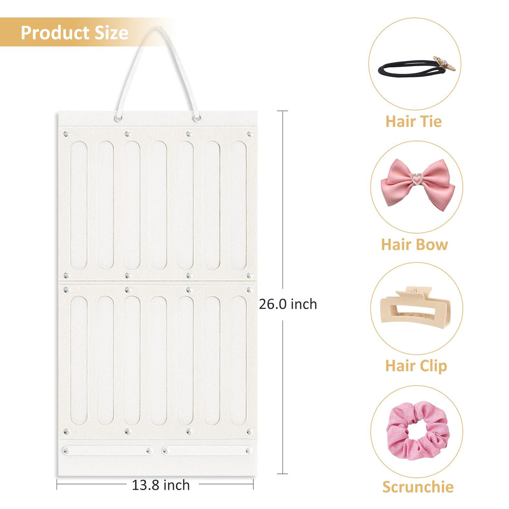 JDOTL hair accessory organizer strap grid enables easy sorting