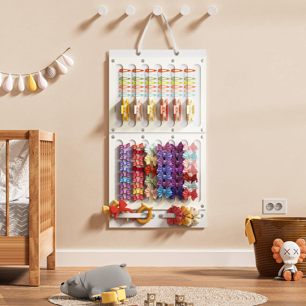 JDOTL wide headband section storage fits larger pieces neatly