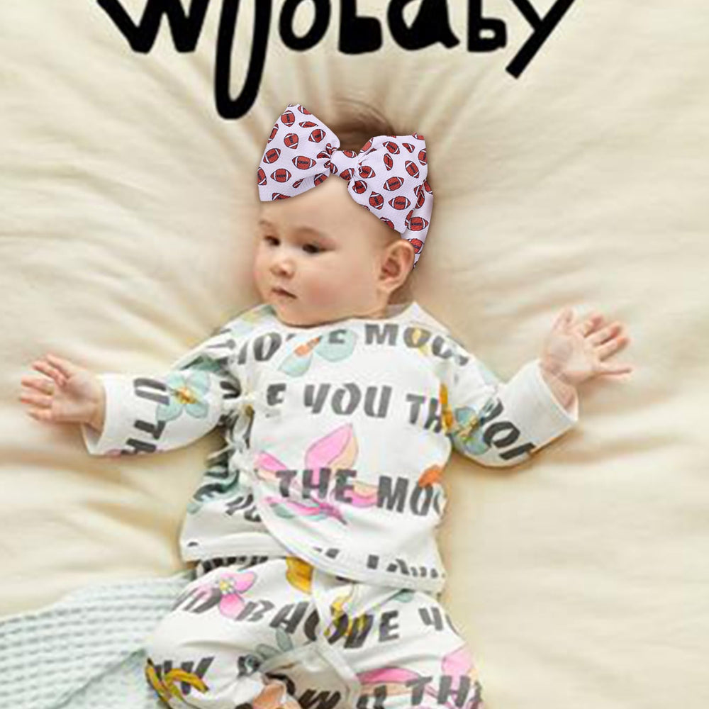 JDRGJTH baby girls headband festive dress perfect for family holiday photos
