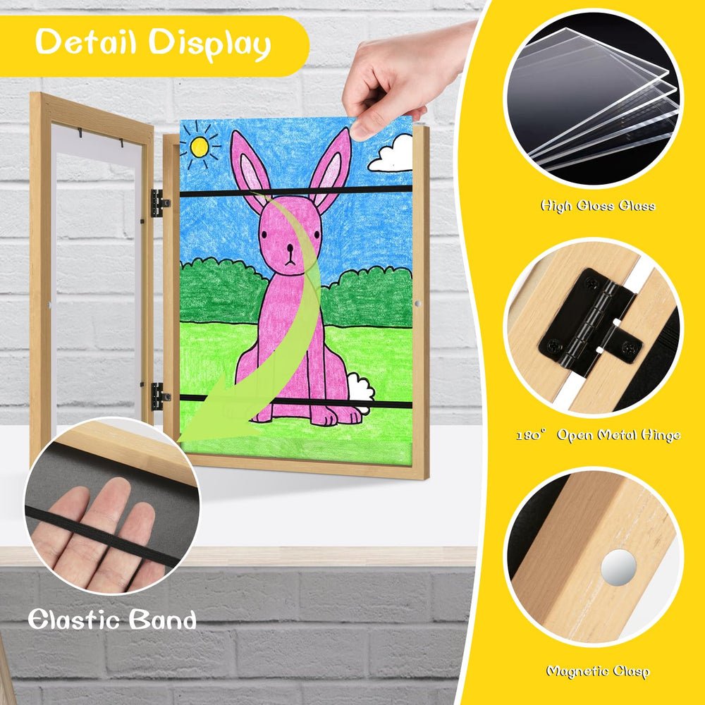 JDZIVTOP kid-friendly frame makes a thoughtful art gift.
