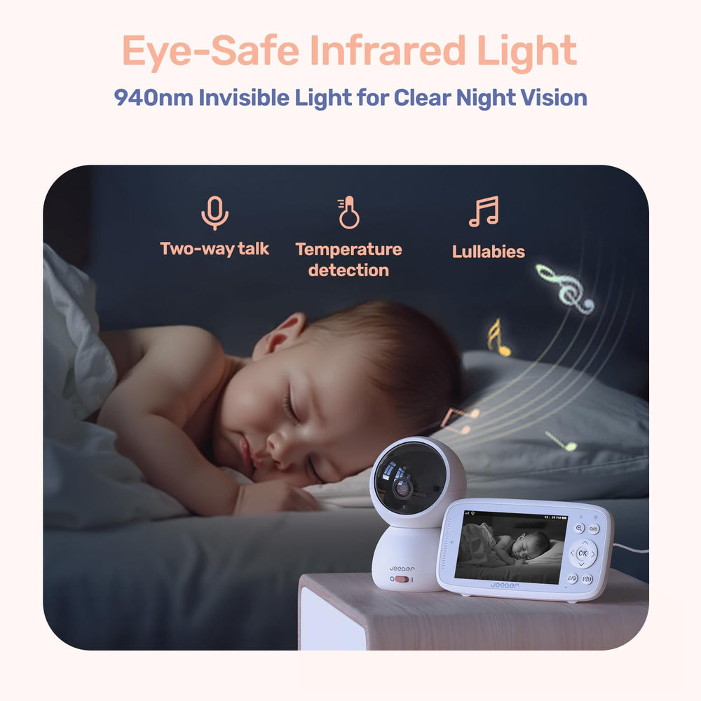 jeeber feeding reminder lullabies remotely soothe baby