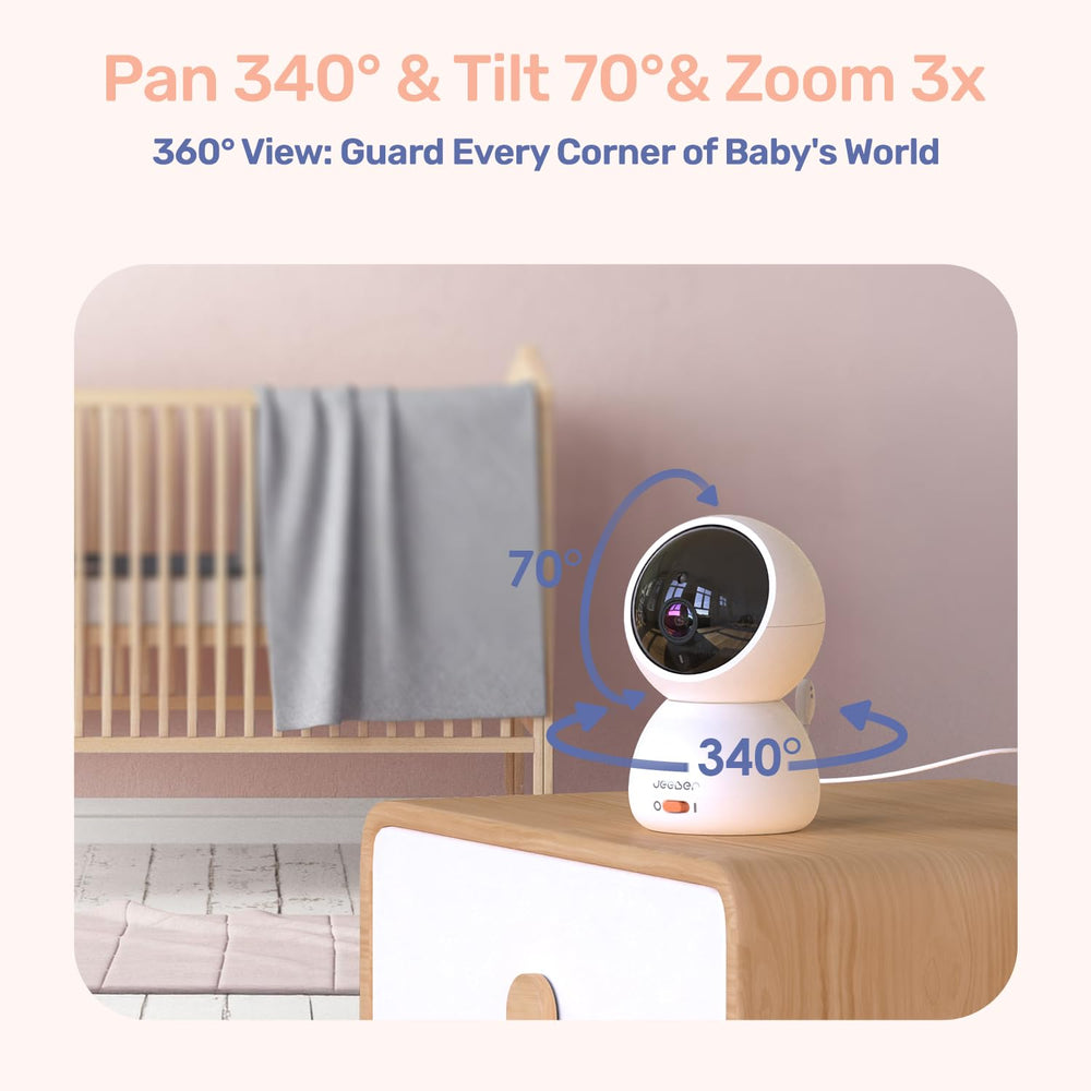 jeeber-motion-cry-detection detects movement and crying for timely alerts.