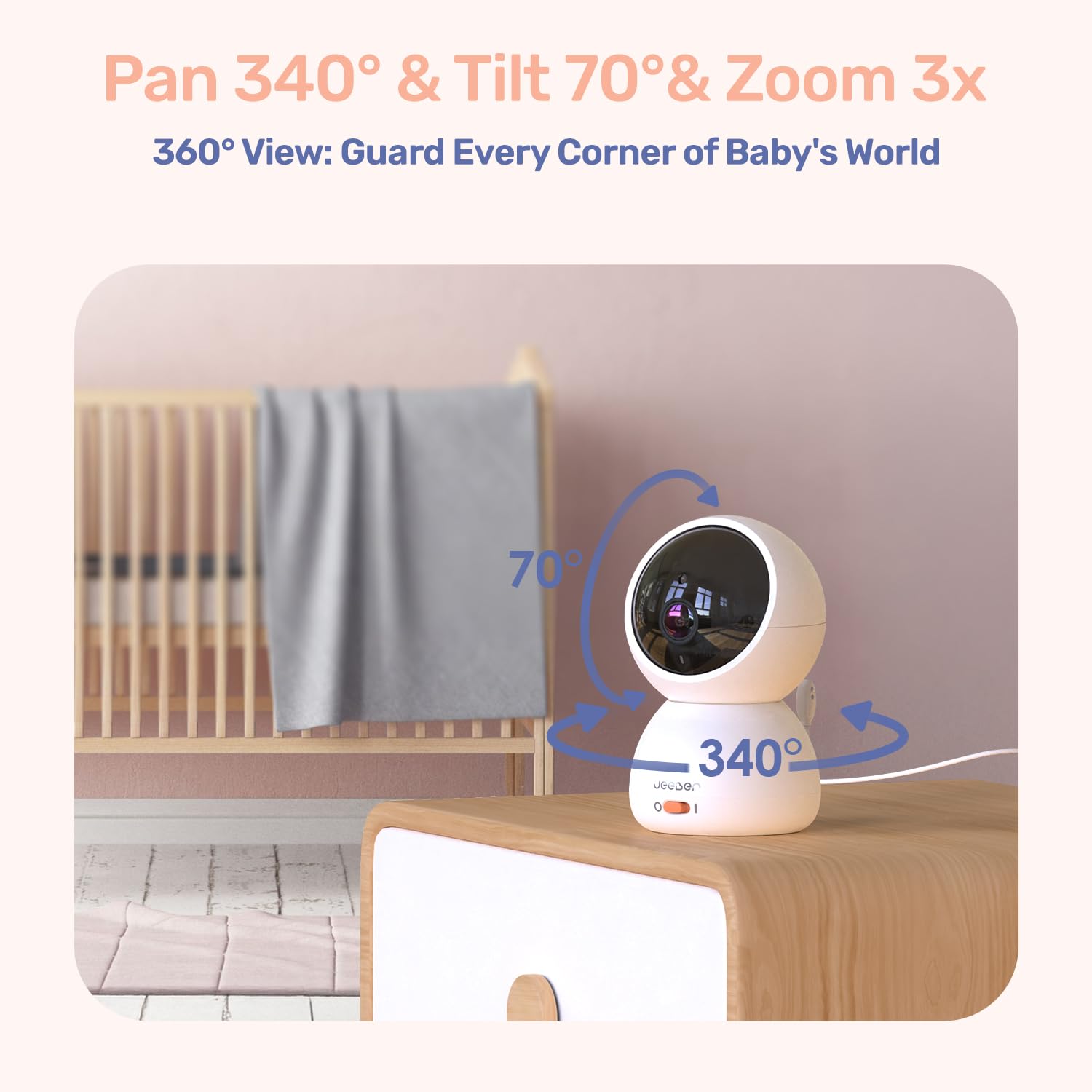 jeeber temperature sensor nursery monitors room temperature for comfort