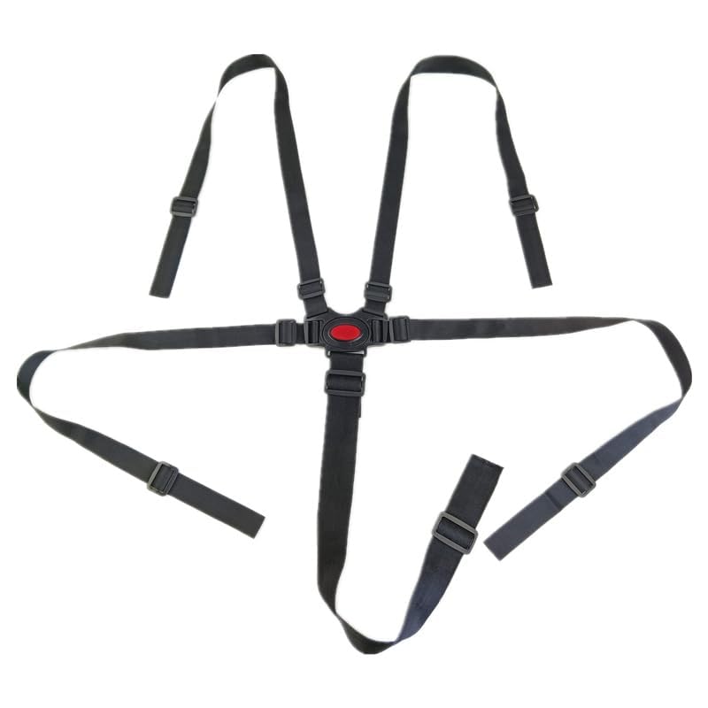 jeeone five-point buckle on high chair straps for secure adjustment