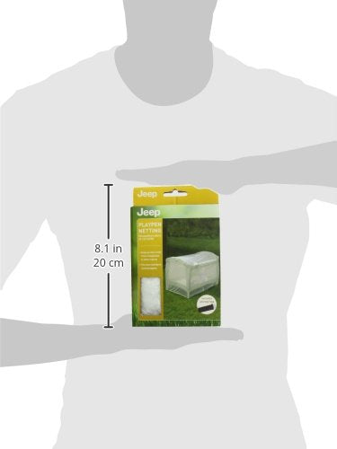 Jeep easy-attach netting for rapid setup during travel