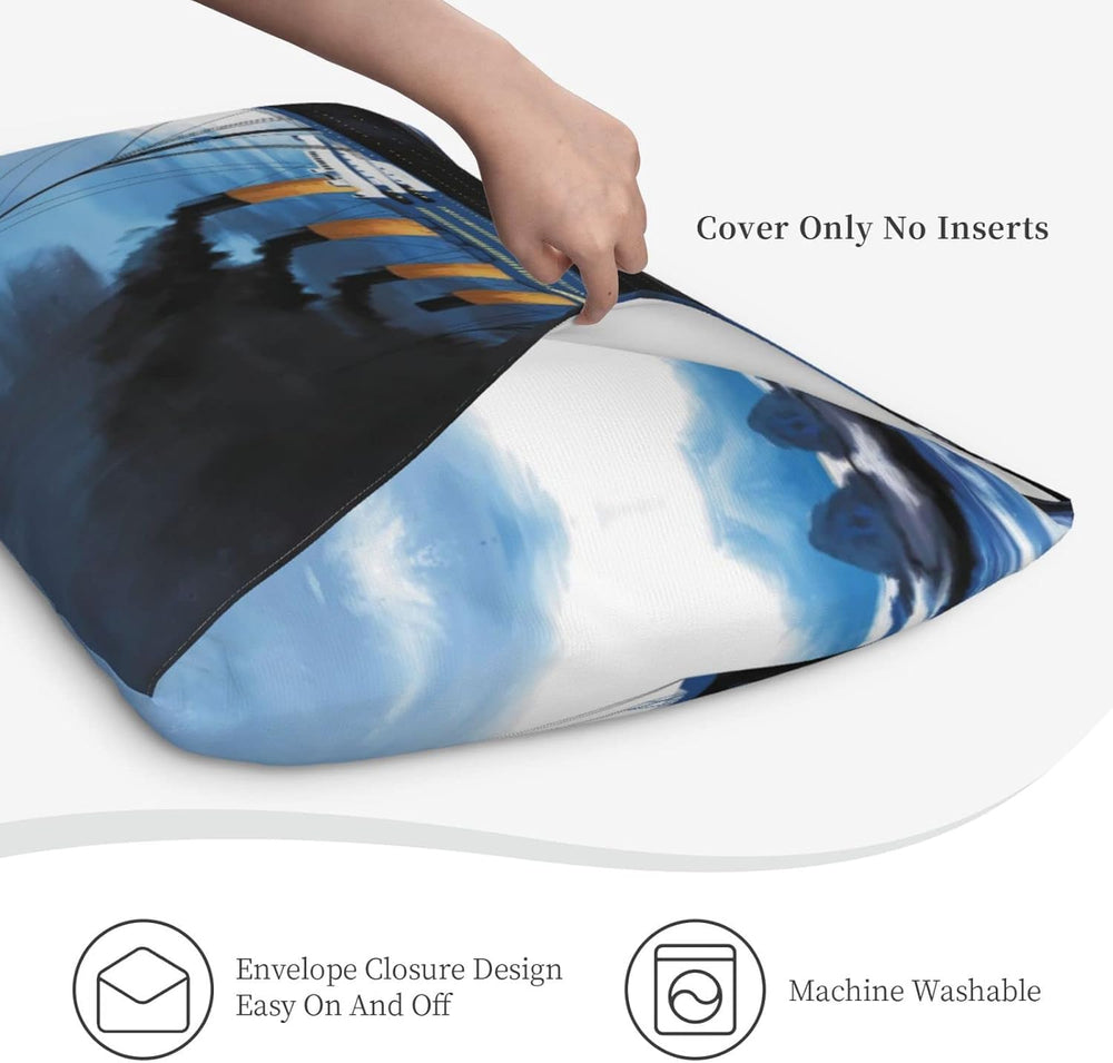 Jeezshop decorative pillow covers suit weddings and holidays