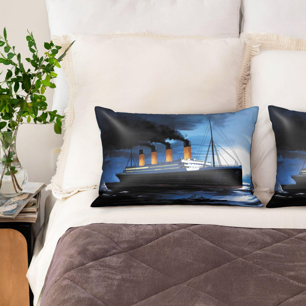 Jeezshop satin-like polyester pillow cover feels luxurious and smooth