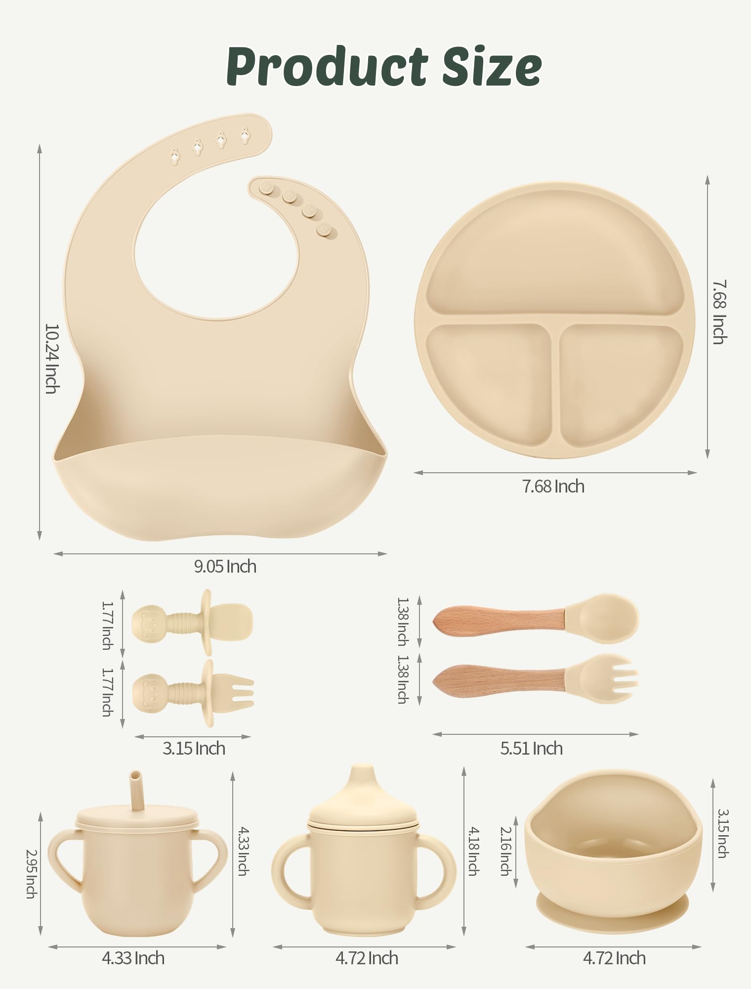 JELLDJK complete feeding set reducing spills during meals