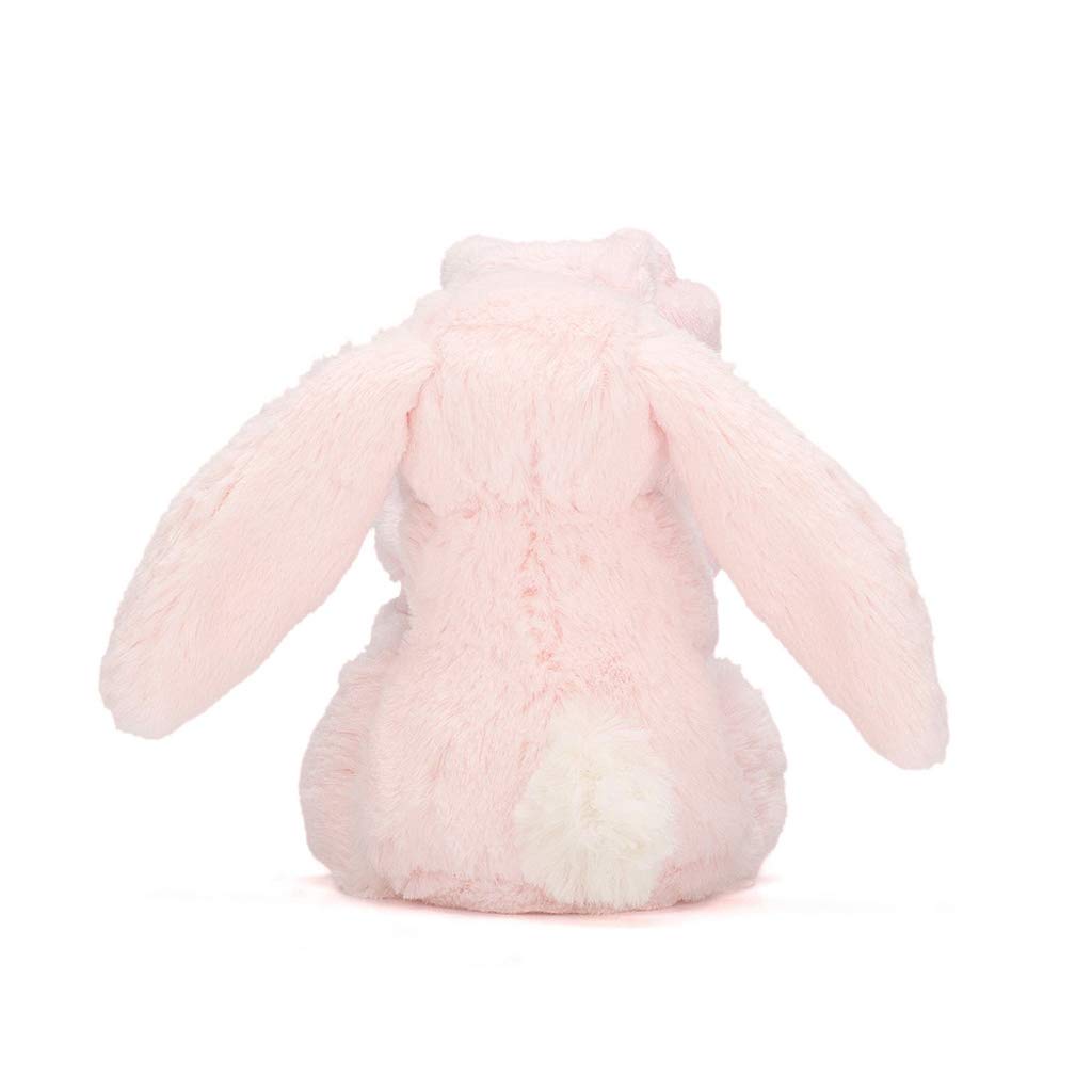 Jellycat Bashful Pink Bunny Soother packaging ready for gifting.