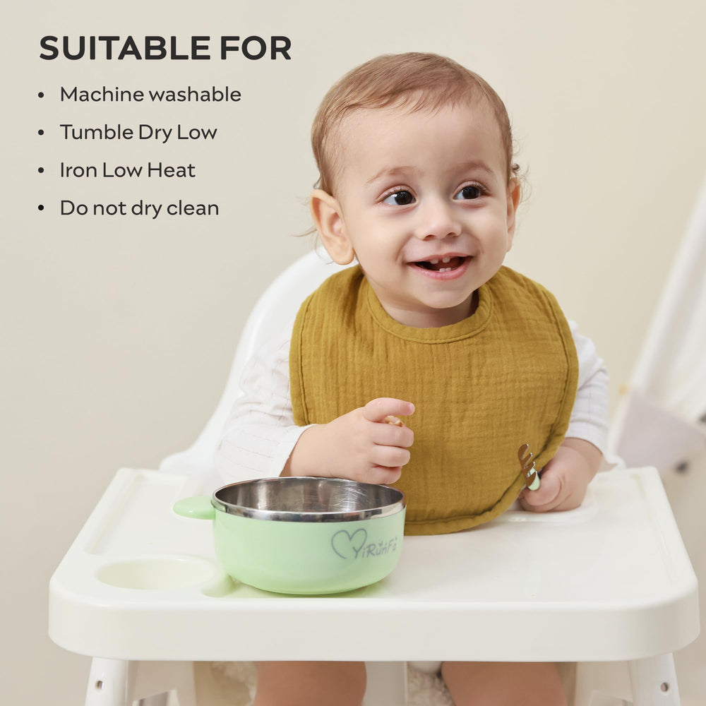 JELLYMONI adjustable snaps help quick, secure fit for active babies.