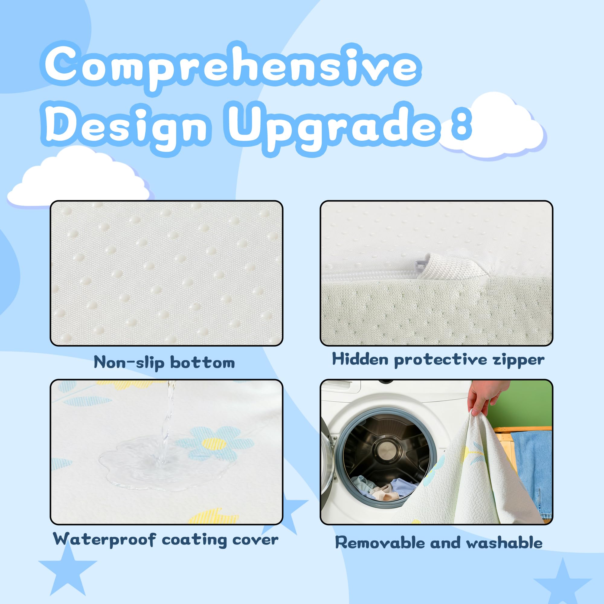 Jelumonpe OEKO-TEX certified cover for safer materials