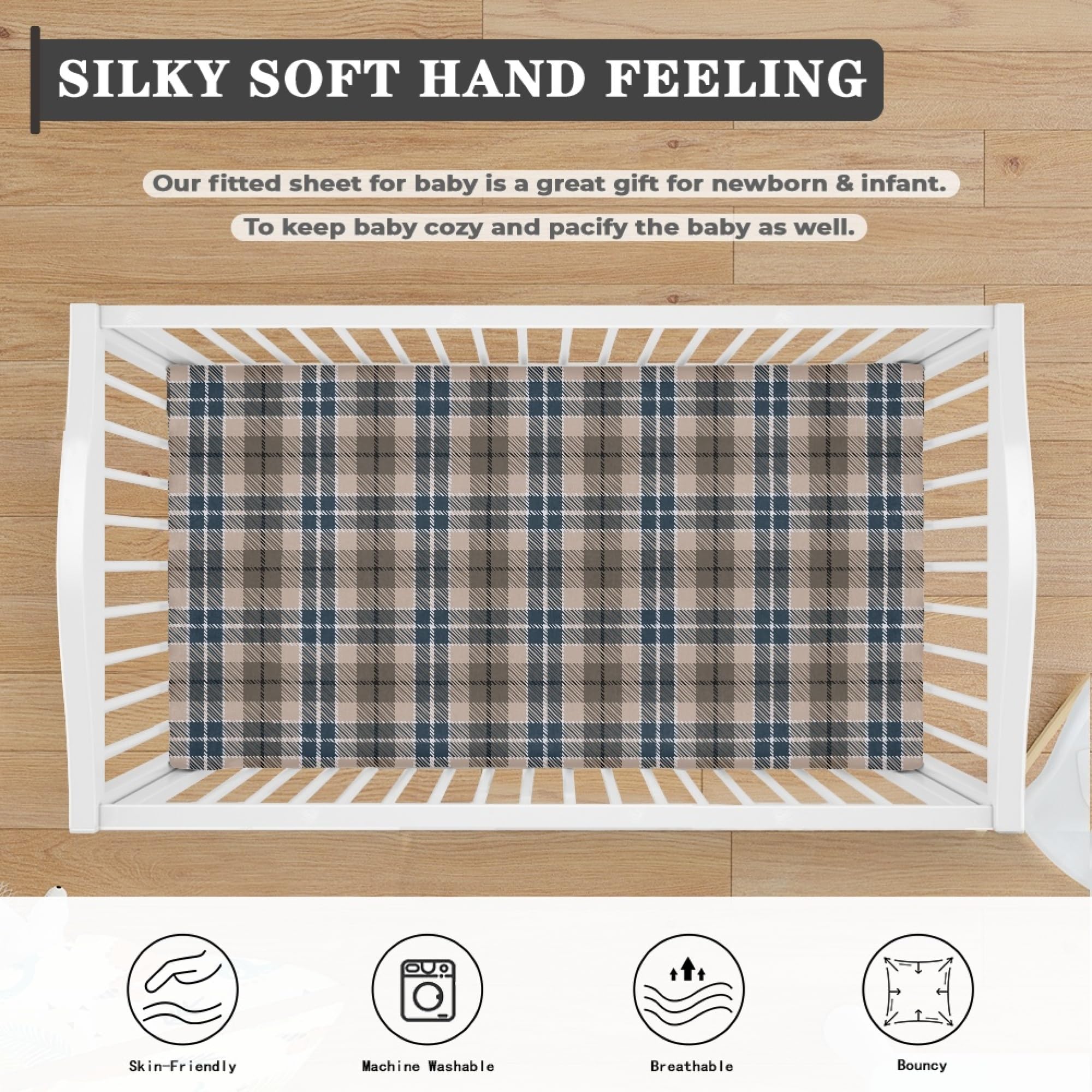 JEPFEIXIA easy-care fabric is machine washable for busy parents.