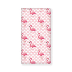 JEPFEIXIA pink flamingo fitted crib sheet fits standard crib mattress with soft breathable fabric.