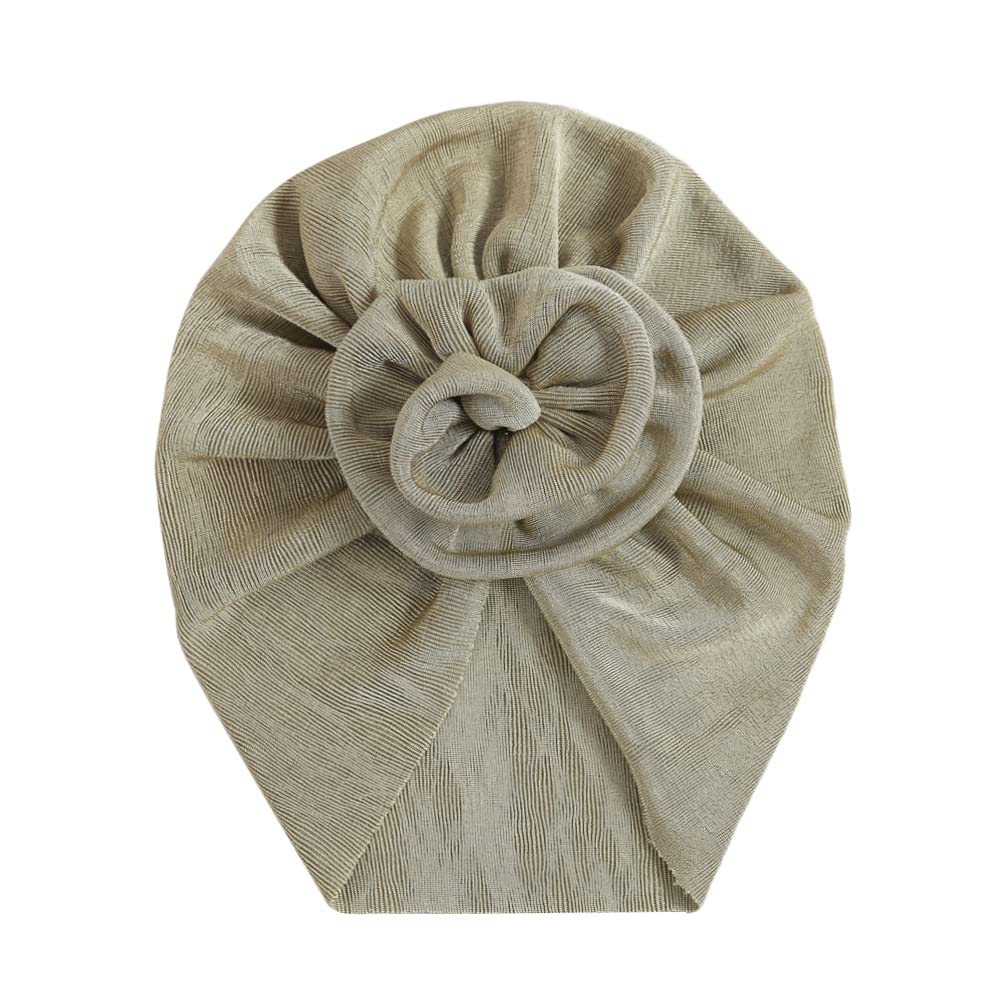 jerague newborn headwrap back view showing soft fit and warmth