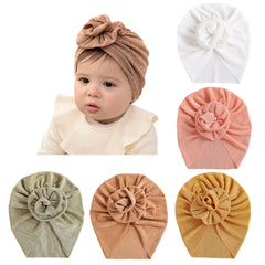 jerague newborn headwrap front view with bow for cute everyday wear
