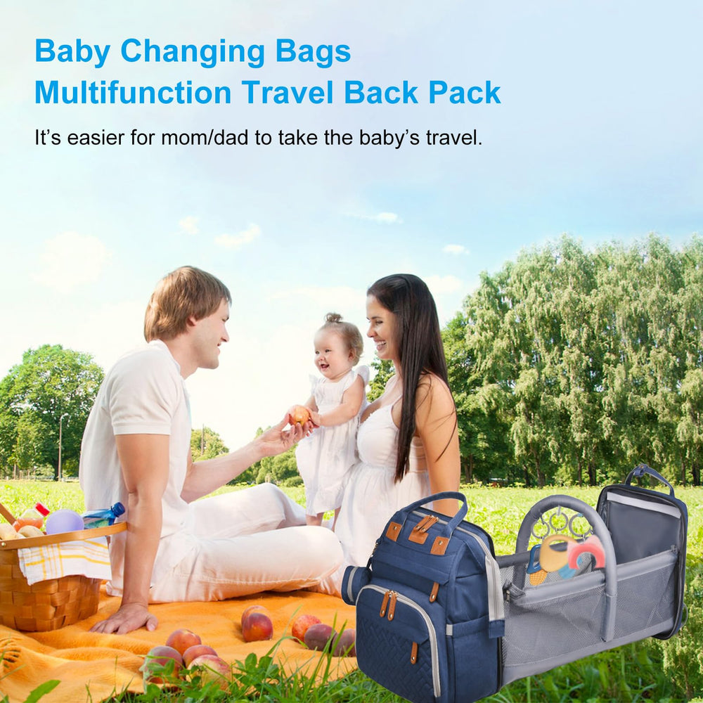 Jeryswet diaper bag front pocket foil lining keeps bottles warm