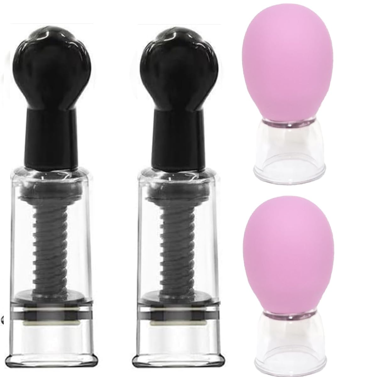 Jesakmie Nipplesuckers black cup overview supports latch-friendly setup.