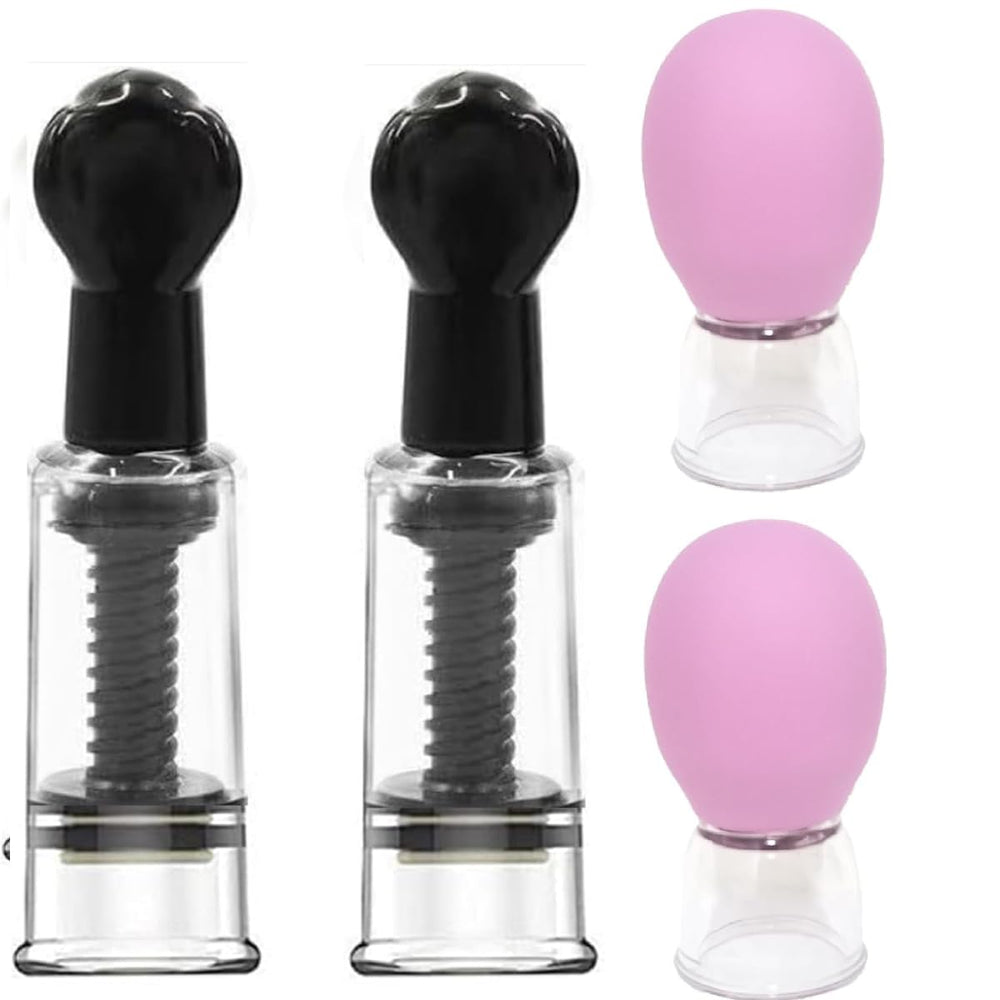 Jesakmie Nipplesuckers black cup overview supports latch-friendly setup.