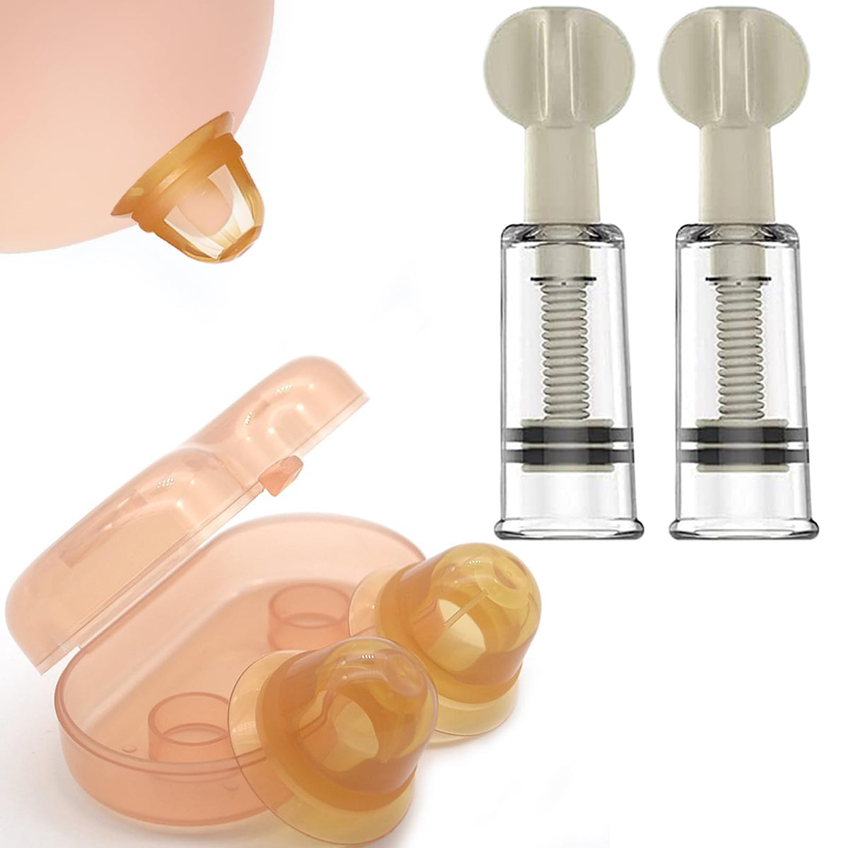 Jesakmie white nipple corrector compact design for daily comfort